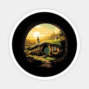 hobbit hole Magnet